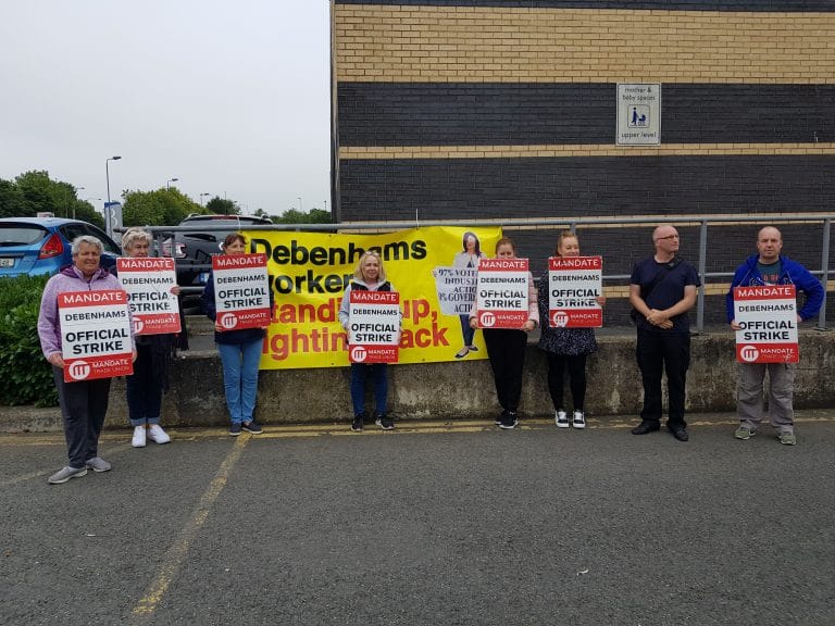 Debenhams Workers Fight On: Unions Must Get Fully Behind The Workers