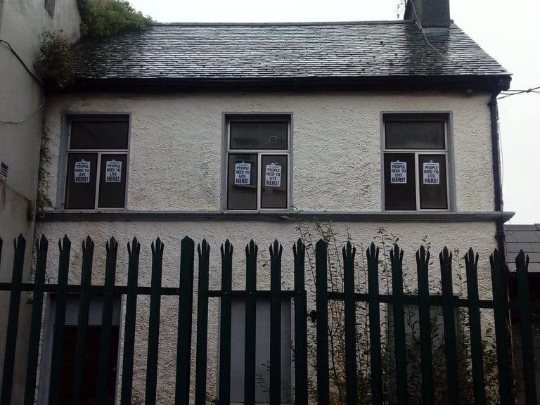 Housing Activists Occupied A Property In Old Market Street, Sligo