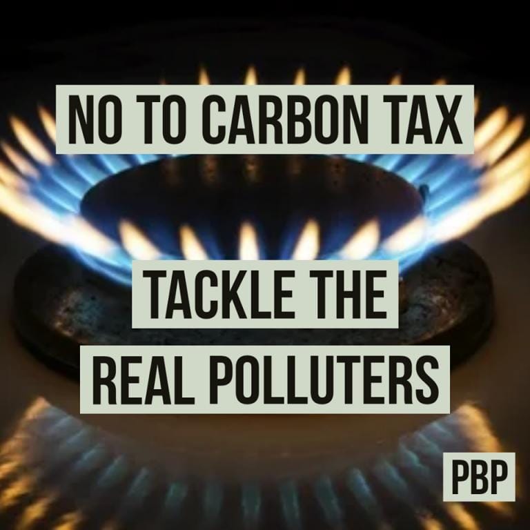 No To Carbon Tax