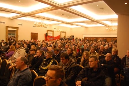 United Left Alliance launched at packed rally