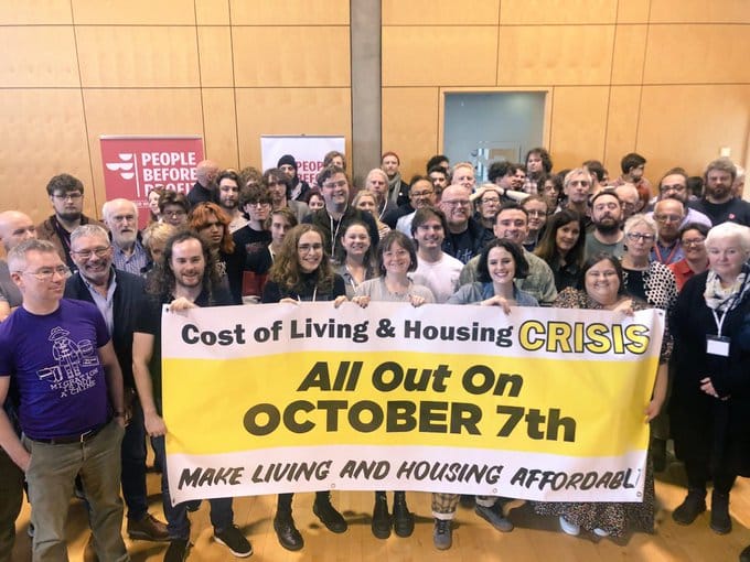 All Out October 7th – Protest Over Housing And Cost Of Living