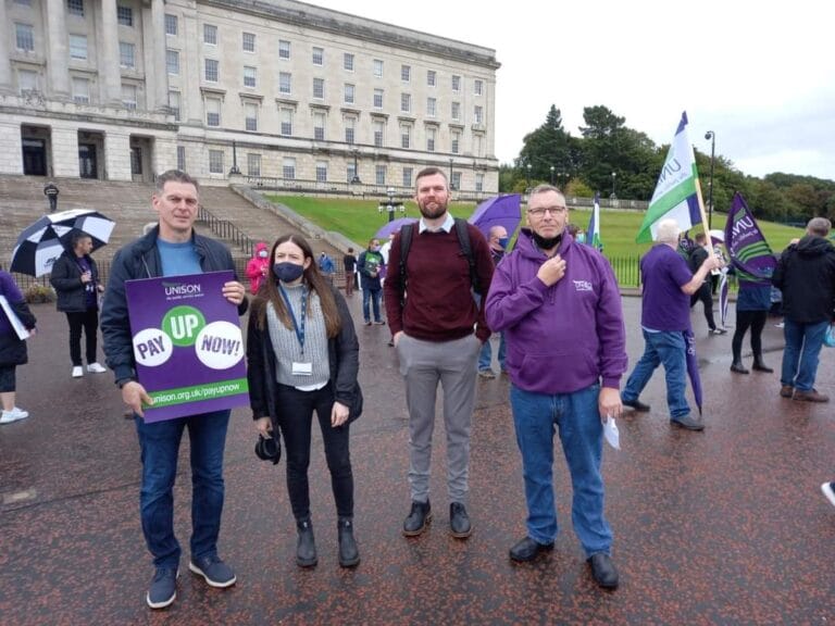 Resistance Only Way To Stop Stormont Executive From Implementing Tory Health Heroes Pay Insult