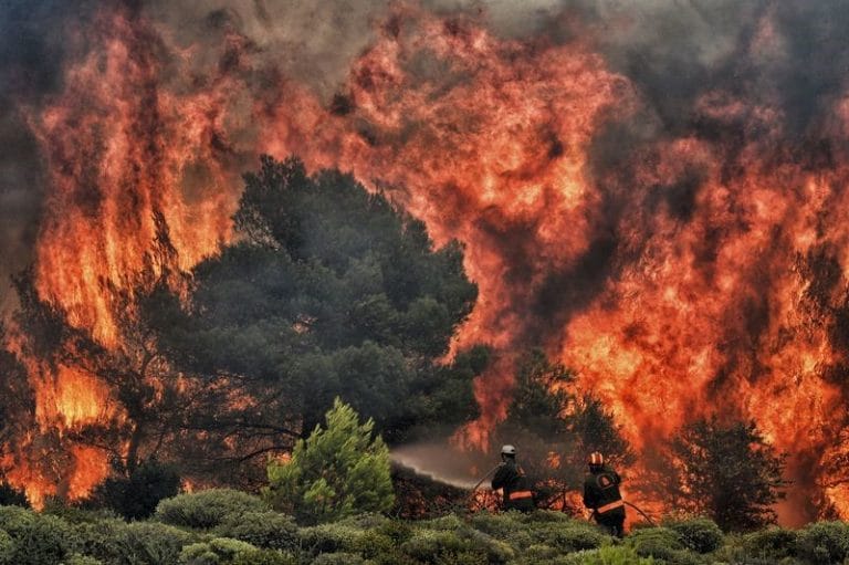 The Greek Wildfire Catastrophe – Climate Change And Austerity Combine.