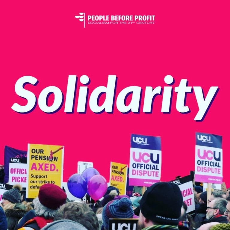 Solidarity With Fe College Lecturers Strike On 24 March