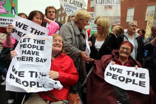 Community Sector Protest over Cuts