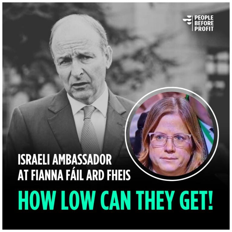 Israeli Ambassador Invited To Fianna Fáil Ard Fheis