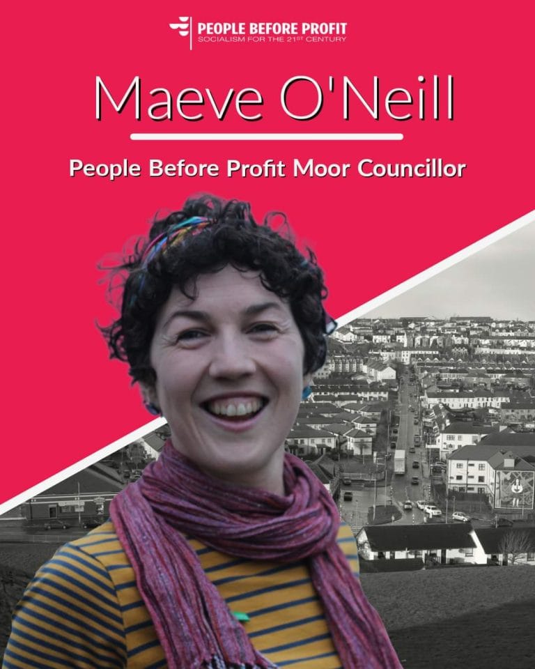 Maeve O’neill Selected To Replace Eamonn Mccann As People Before Profit Cllr For The Moor