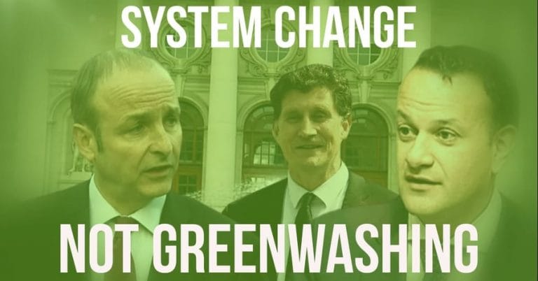 System Change, Not Greenwashing