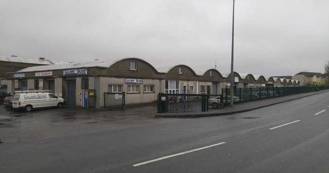 Protest For Public Housing On Public Land At Sandy Road In Galway