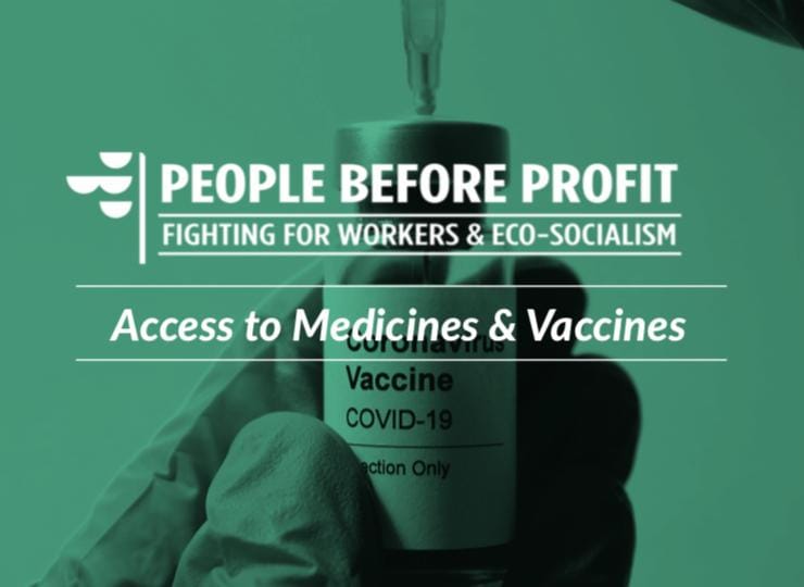 People Before Profit Launch Access To Medicines And Vaccines Policy Document