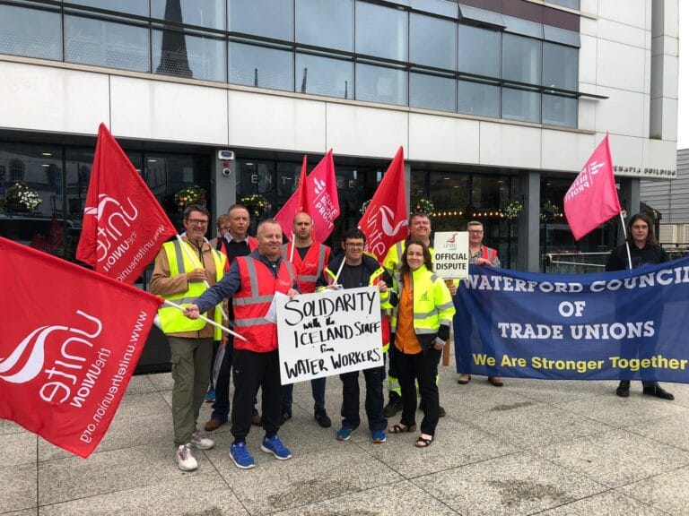 Unite’s Water Workers Strike