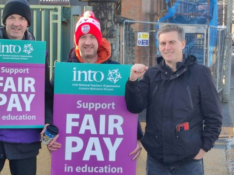 Teacher Strikes Across The North