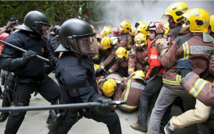 Shame On The Spanish State- Solidarity With The Catalan People