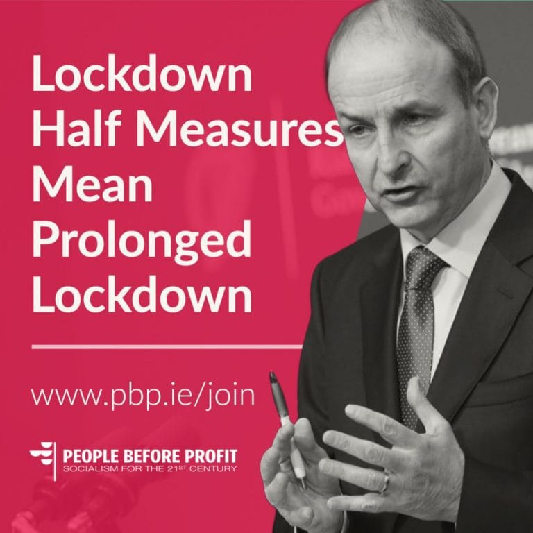 Lockdown Half Measures Mean Prolonged Lockdown