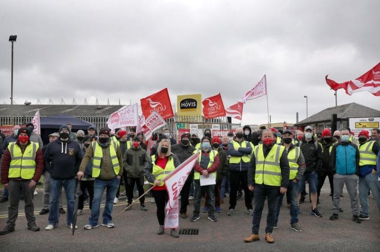 Solidarity To Hovis Workers