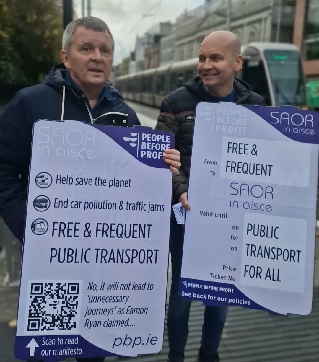 People Before Profit Is Your Ticket To Free Public Transport