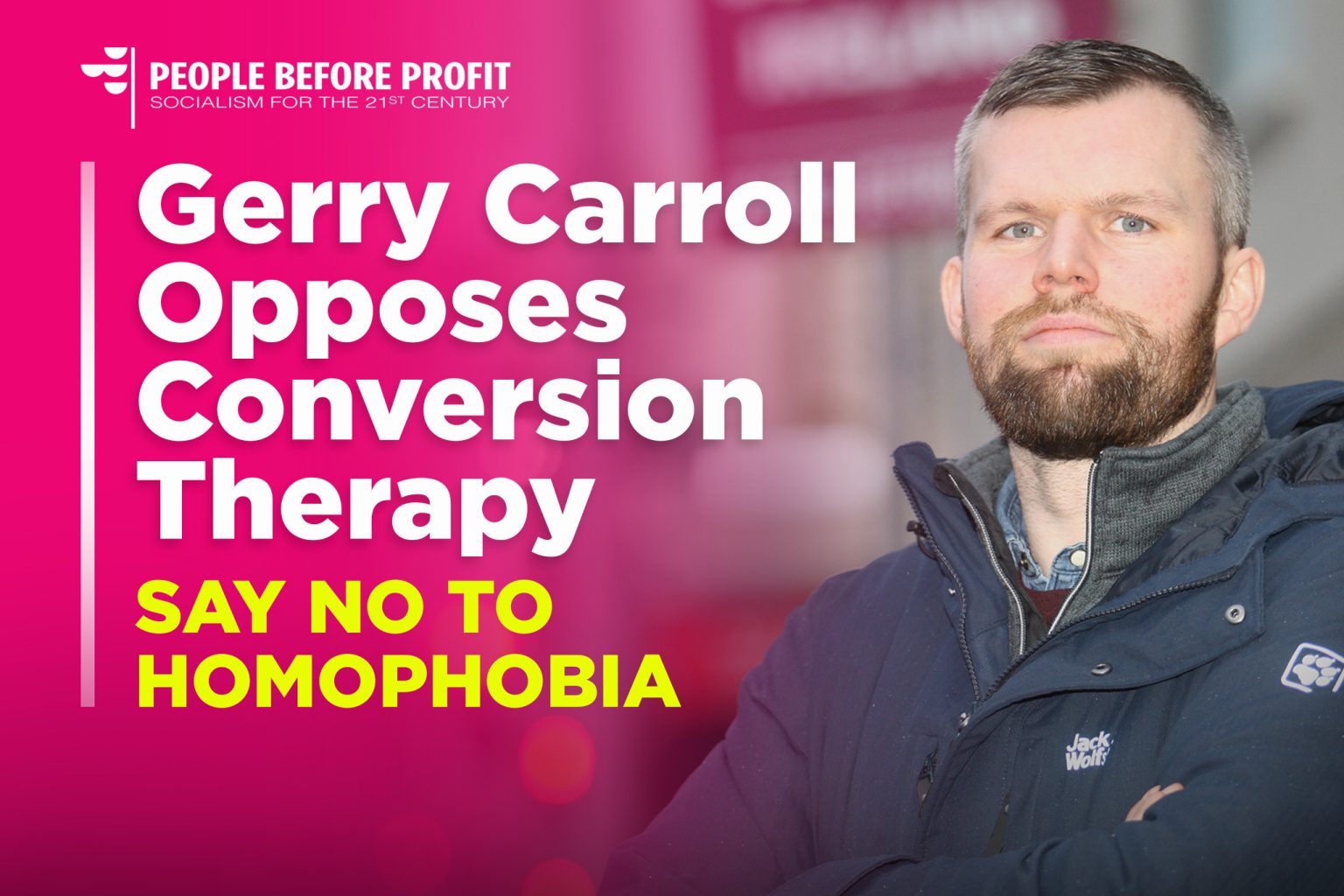 Carroll “We Should Ban Conversion Therapy, And We Must Go Further